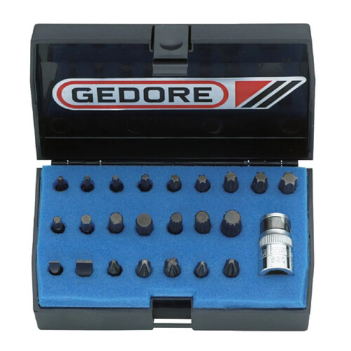 Gedore Jeu d'embouts 1/4"" - 620-024