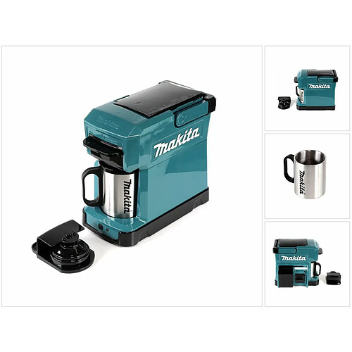 Machine à café sansfil Makita DCM501Z 12 V 18 V sans batterie ni chargeur