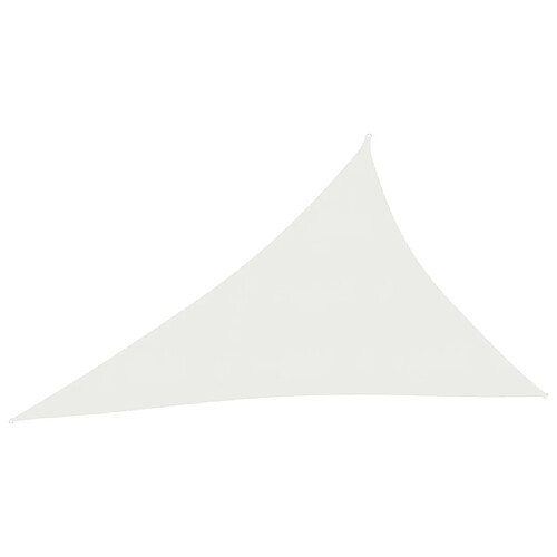 Helloshop26 Voile d'ombrage 160 g/m² blanc 4 x 5 x 6,8 m PEHD 02_0009032