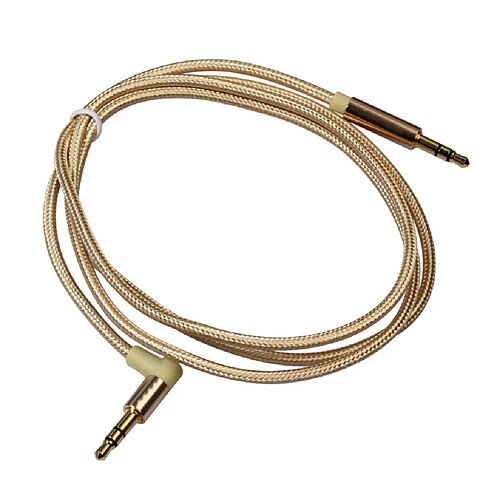 1 pièce 1/8 '' Jack 3.5mm Mâle à Mâle Aux Audio Câble Cordon Fil Ligne 100cm