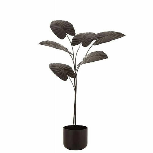 Paris Prix Décoration pour Plante Métal 140cm Marron Foncé