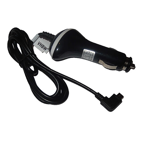 Chargeur allume-cigare micro USB vhbw 1A pour Nokia Asha 201 300 303 305 306 308 309 311, N8 N97 N97 Mini N86 8MP N900