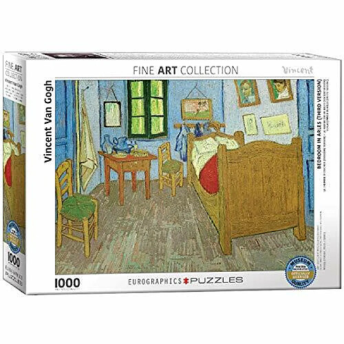 Eurographics chambre A Arles par Vincent Van gogh (1000 piAces) Puzzle