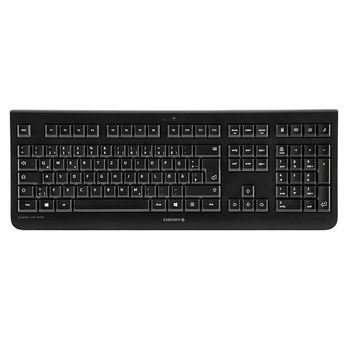 clavier et souris Cherry DW3000 Qwertz Allemand Noir