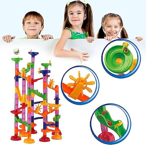 Universal Boules de construction de bricolage Track Plastic House Building Bloums Toys for Christmas