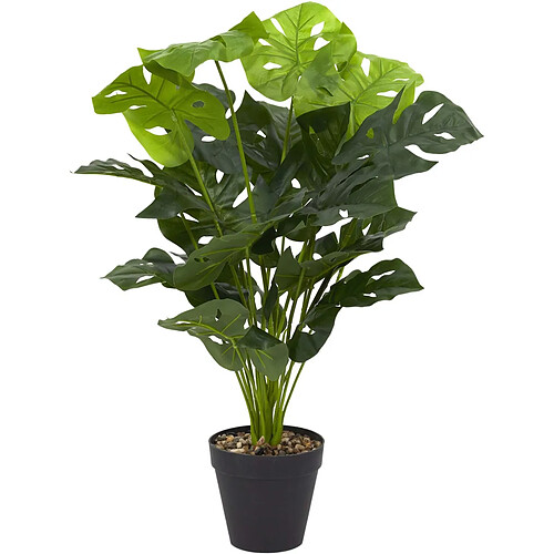 The Home Deco Factory Monstera artificiel en pot 90 cm.