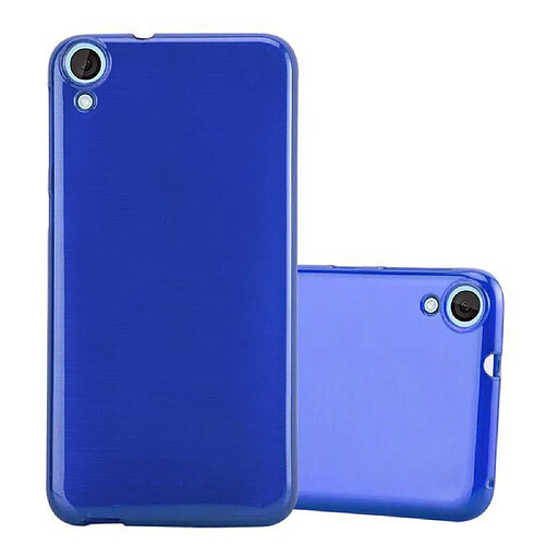 Cadorabo Coque HTC Desire 820 Etui en Bleu