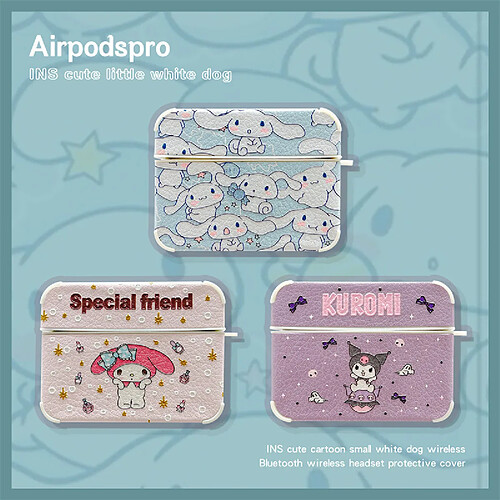 GUPBOO Airpods Coque Housse Étui Protecteur Compatible pour AirPods Pro-Jolie fille Kulomi Melody