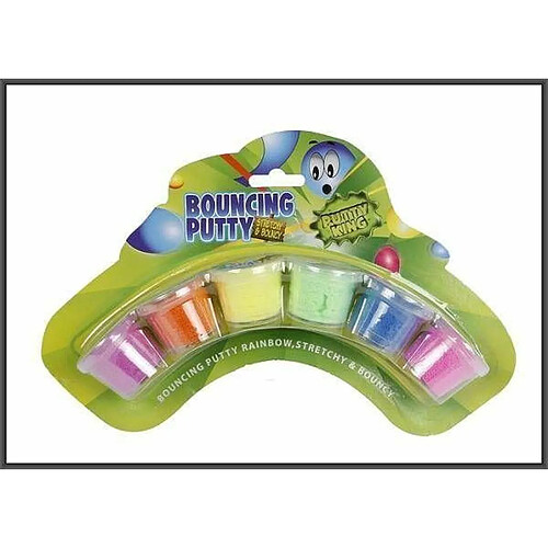 Jouetprive-Putty King Bouncing Putty, 6 pcs.