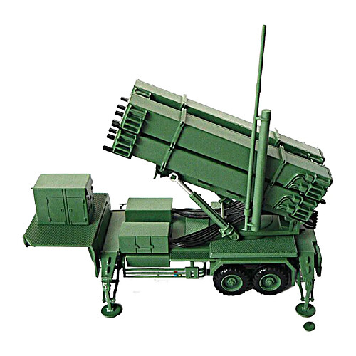 1:72 Moulé sous Pression USA PAC-3 Patriot Missile 4D Jouet D'affichage de Modèle de Véhicule Militaire