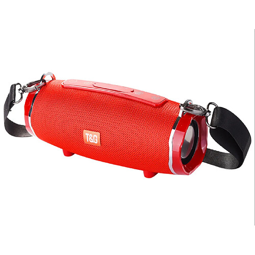 Universal Haut-parleur Bluetooth rouge haute puissance 50W Colonne sonore portable PC Ordinateur Haut-parleur Subwoofer Boîte à bras thermique Music Center Radio Assistant(Rouge)