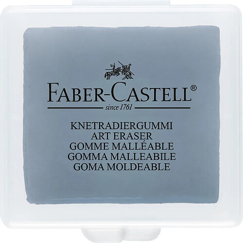 FABER-CASTELL Gomme malléable ART ERASER, gris ()