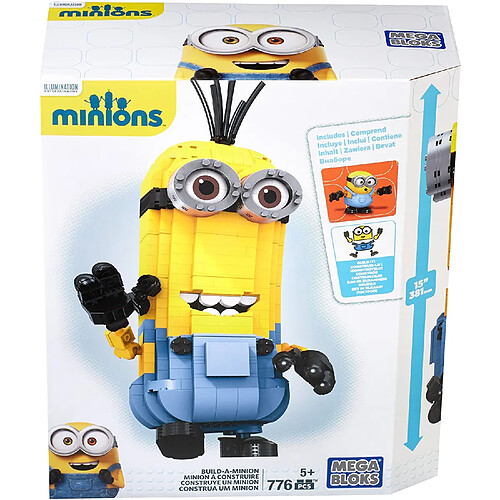 Mega Bloks Minions de blocs de construction de 776 pièces Géant pour enfant dès 5 an