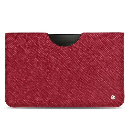 Pochette cuir Samsung Galaxy Tab S8 Ultra - Pochette - Rouge passion ( Pantone #a6192e ) - NOREVE