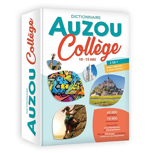 Dictionnaire Auzou collège : noms communs & noms propres