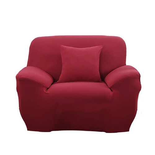 Spandex Extensible Sofa Canapé Couvercle Du Boîtier De Siège Slipcover Décor à La Maison Rouge # 2