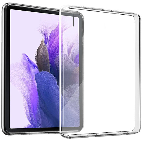 Bigben Coque pour Samsung Galaxy Tab S7 FE 12.4' Silisoft souple Transparente