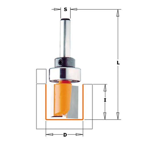 Cmt fraise defonceuse copiage 16 mm