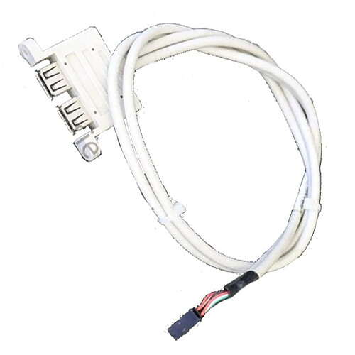 Cable Front Panel 2x USB FOXCONN 34CB000635 C0439 9-Pin · Occasion