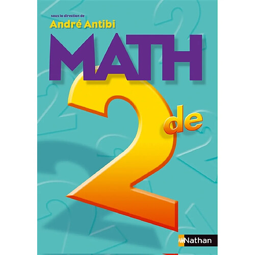 Math 2e : livre de l'élève · Occasion