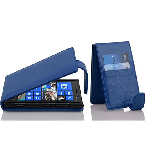 Cadorabo Coque Nokia Lumia 920 Etui en Bleu