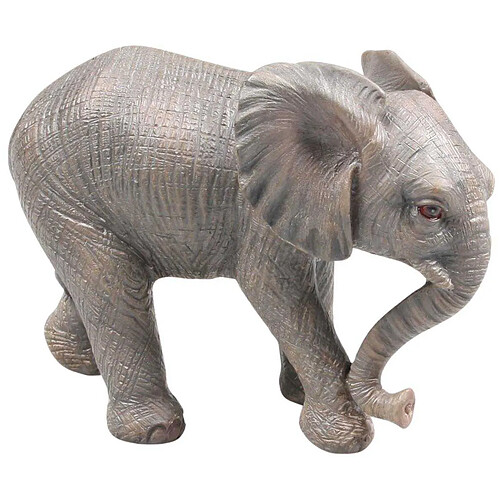 Farmwood Animals Eléphant en résine Taille 1 (16 x 9 x 13 cm).