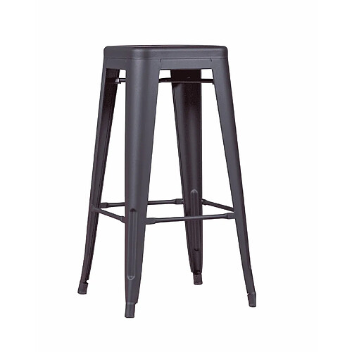 Nest Dream Tabouret métal en acier laqué (76cm) - Bistro