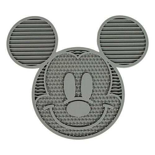 Mangeoire pour chiens Mickey Mouse Gris Silicone 28 x 15 x 1,5 cm