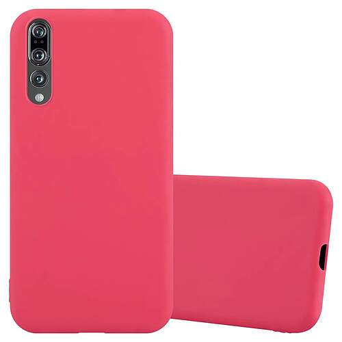 Cadorabo Coque Huawei P20 PRO / P20 PLUS Etui en Rouge