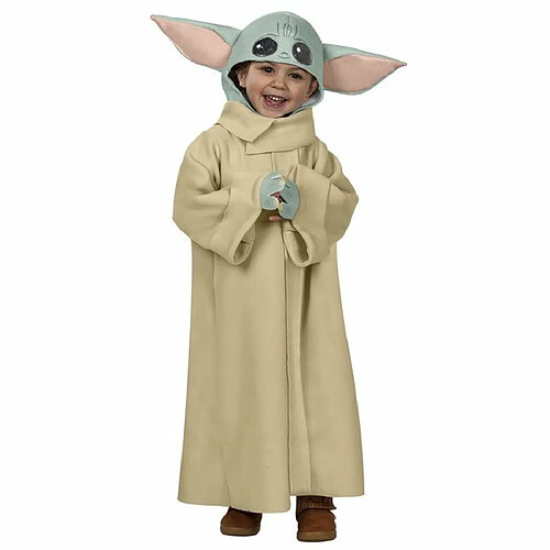 Ludendo Déguisement Enfant Baby Yoda Taille S