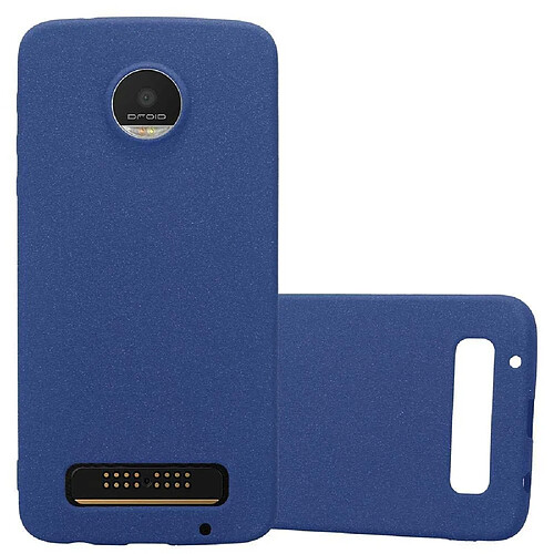 Cadorabo Coque Motorola MOTO Z PLAY Etui en Bleu