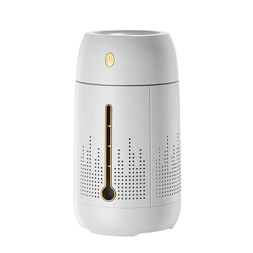 El Contente Humidificateur à brume fraîche, diffuseur d'huile essentielle, veilleuse 7 couleurs