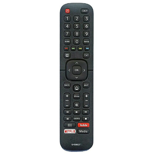 Universal EN2BB27 d'origine pour télécommande Hisense TV H65AE6030 H55AE6030 EN2BB27H