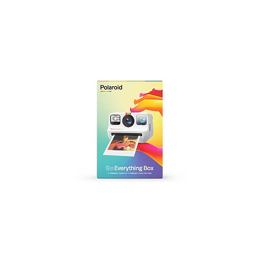 Pack Appareil photo instantané Polaroid GO Blanc + 1 Double Pack de films GO