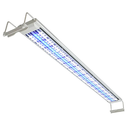 vidaXL Lampe à LED pour aquarium 100-110 cm aluminium IP67