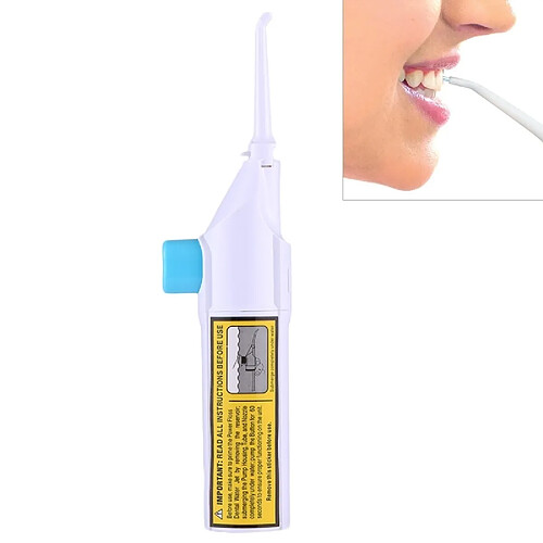 Wewoo Brosse à dents électrique Flosser dentaire de jet d'eau de soins de gomme d'Irrigator oral de pression manuelle de main