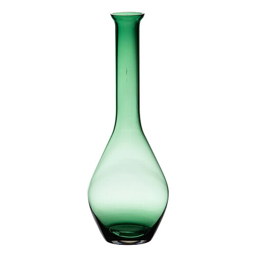 BigBuy Home Vase Vert verre 12 x 12 x 33 cm