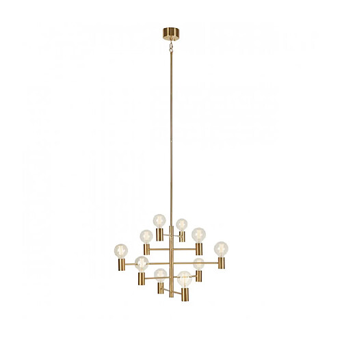 Markslojd Suspension Paris Métal Laiton 10 ampoules 186cm