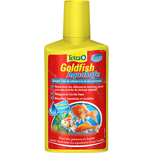 Traitement de l'eau Tetra goldfish aquasafe 100 ml.