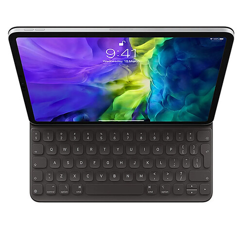 Apple ?Clavier Smart Folio QWERTY pour iPad Pro 11 (2020) - Noir