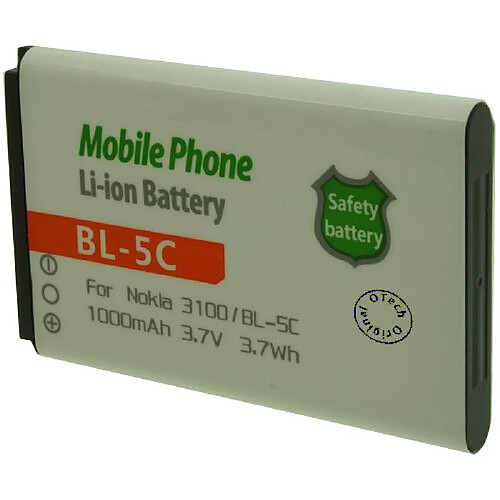 Otech Batterie compatible pour NOKIA BL-5C