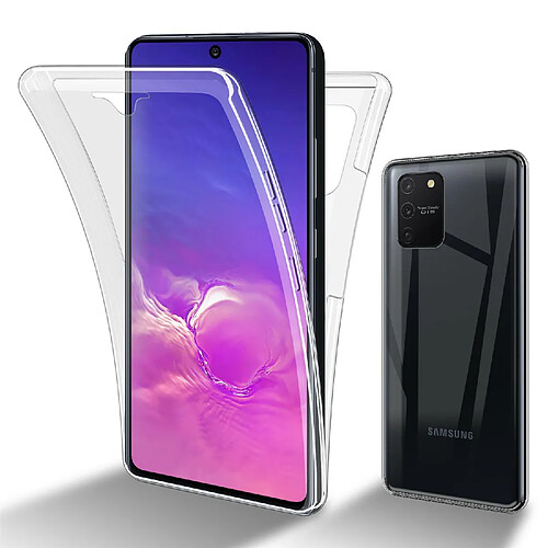 Cadorabo Coque Samsung Galaxy A91 / S10 LITE / M80s Etui en Transparent