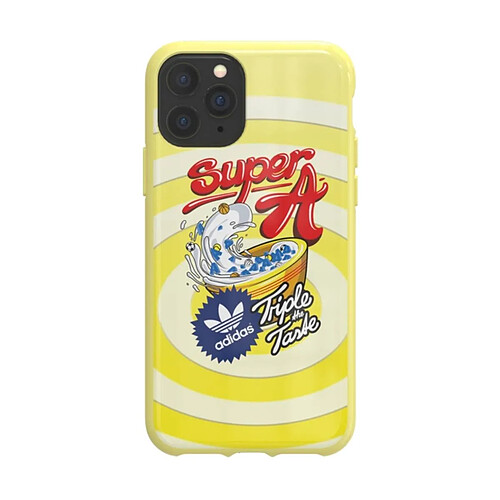 Adidas Coque de Protection pour iPhone 11 Pro Originals Bodega Jaune