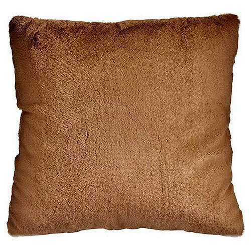 Gift Decor Coussin Avec cheveux Marron Cuir synthétoqie (60 x 2 x 60 cm)