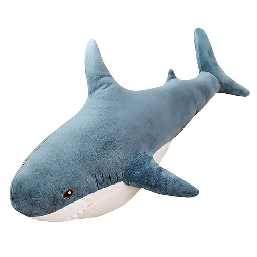 Universal Requin peluche coussin apaisement coussin cadeau pour enfant peluche peluche requin peluches | Peluche oreiller (45cm)