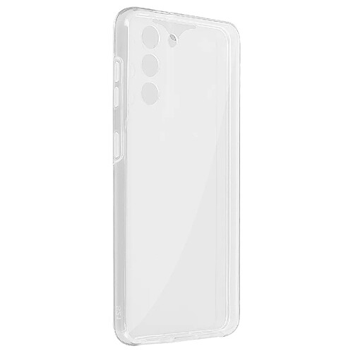 Avizar Coque Galaxy S21 Plus Protection Arrière Rigide et Avant Souple transparent