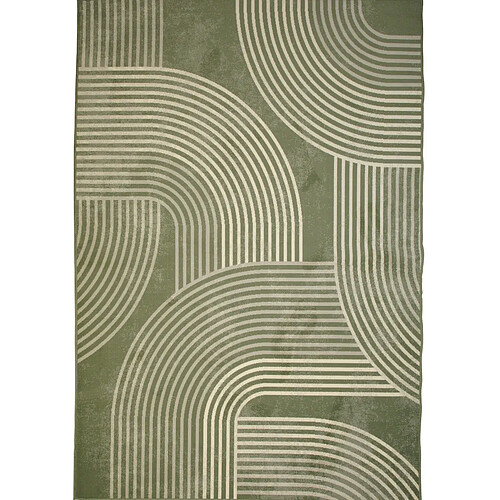 Thedecofactory HAPPY - Tapis scandinave moderrne motif design 190x240 vert