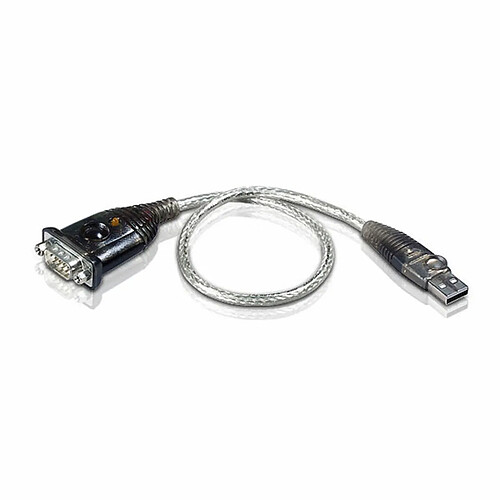 Adaptateur USB vers RS232 Aten UC232A-AT 35 cm Argent