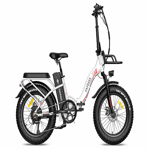 Vélo électrique FAFREES F20 Max - 500W 1080WH Autonomie 110KM - Blanc