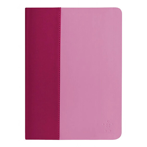 Alpexe Etui de protection pour tablette Portfolio 10" Rose/Fuchsia